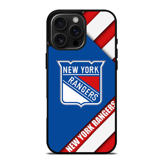 NEW YORK RANGERS HOCKEY NHL iPhone 16 Pro Max Case Cover