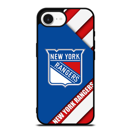 NEW YORK RANGERS HOCKEY NHL iPhone 16e Case Cover