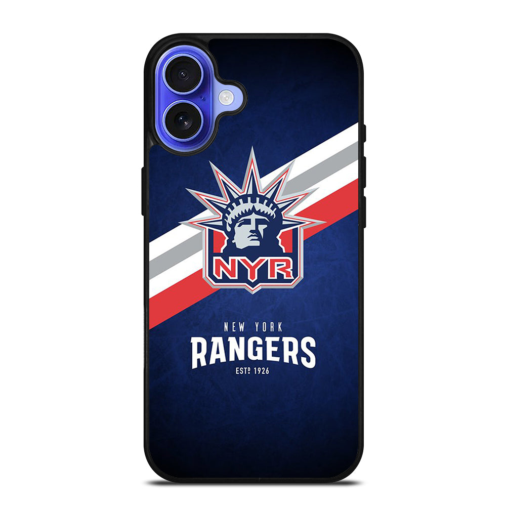 NEW YORK RANGERS LOGO HOCKEY 1 iPhone 16 Case Cover