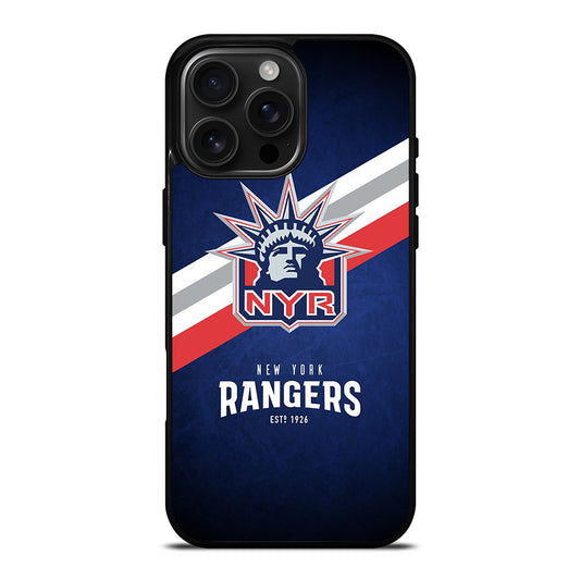 NEW YORK RANGERS LOGO HOCKEY 1 iPhone 16 Pro Max Case Cover