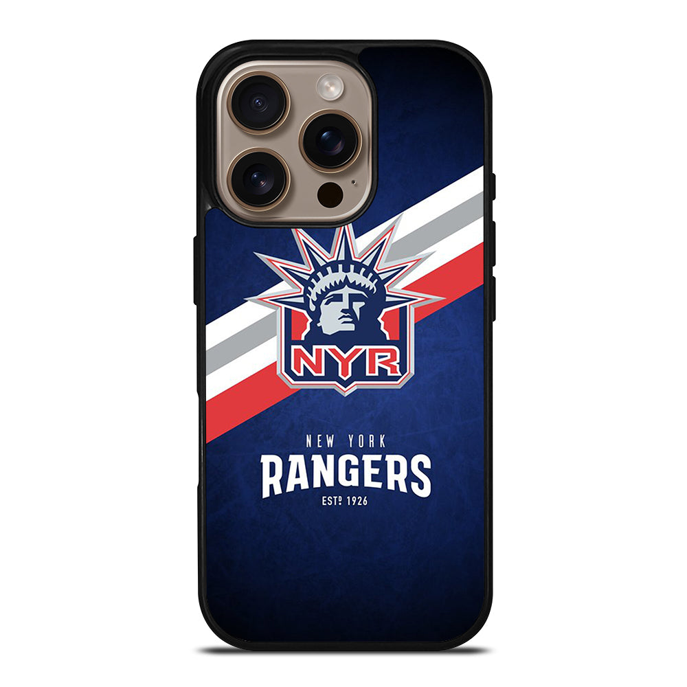 NEW YORK RANGERS LOGO HOCKEY 1 iPhone 16 Pro Case Cover