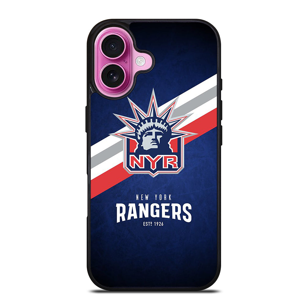 NEW YORK RANGERS LOGO HOCKEY 1 iPhone 16 Plus Case Cover