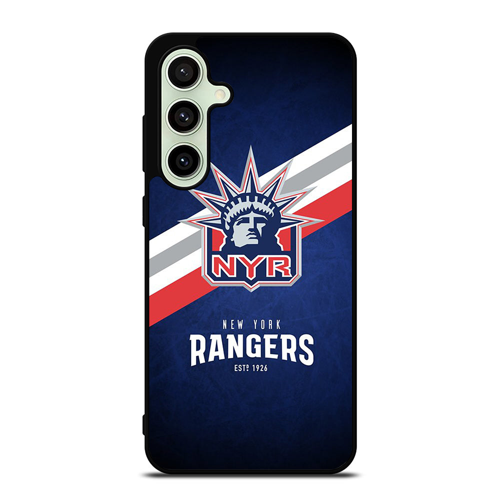 NEW YORK RANGERS LOGO HOCKEY 1 Samsung Galaxy S24 FE Case Cover