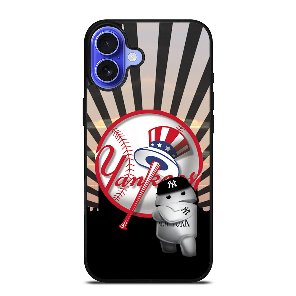 NEW YORK YANKEES MLB LOGO 3 iPhone 16 Case Cover