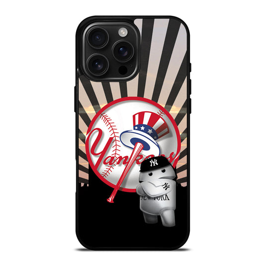 NEW YORK YANKEES MLB LOGO 3 iPhone 16 Pro Max Case Cover