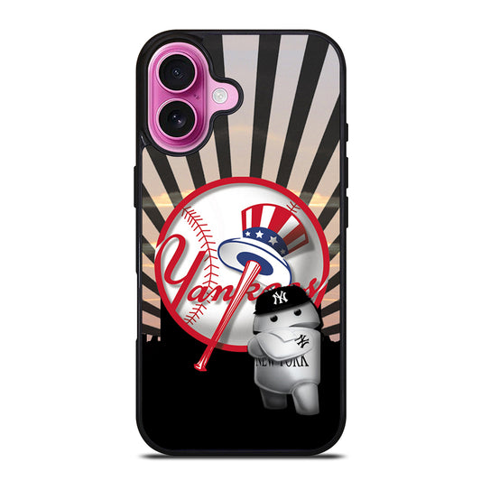 NEW YORK YANKEES MLB LOGO 3 iPhone 16 Plus Case Cover