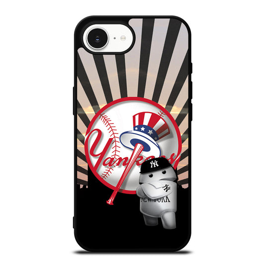 NEW YORK YANKEES MLB LOGO 3 iPhone 16e Case Cover