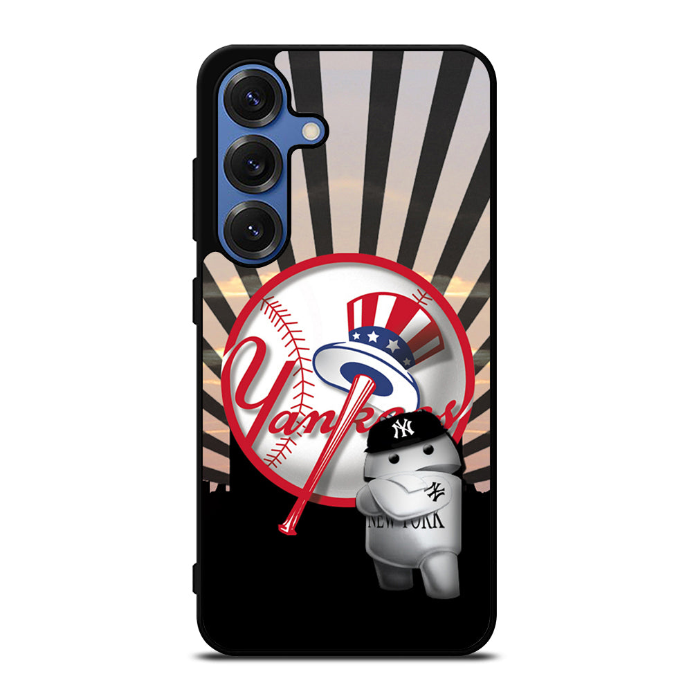 NEW YORK YANKEES MLB LOGO 3 Samsung Galaxy S25 Case Cover