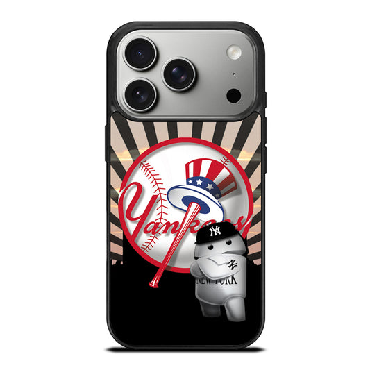 NEW YORK YANKEES MLB LOGO 3 iPhone 17 Pro Case Cover