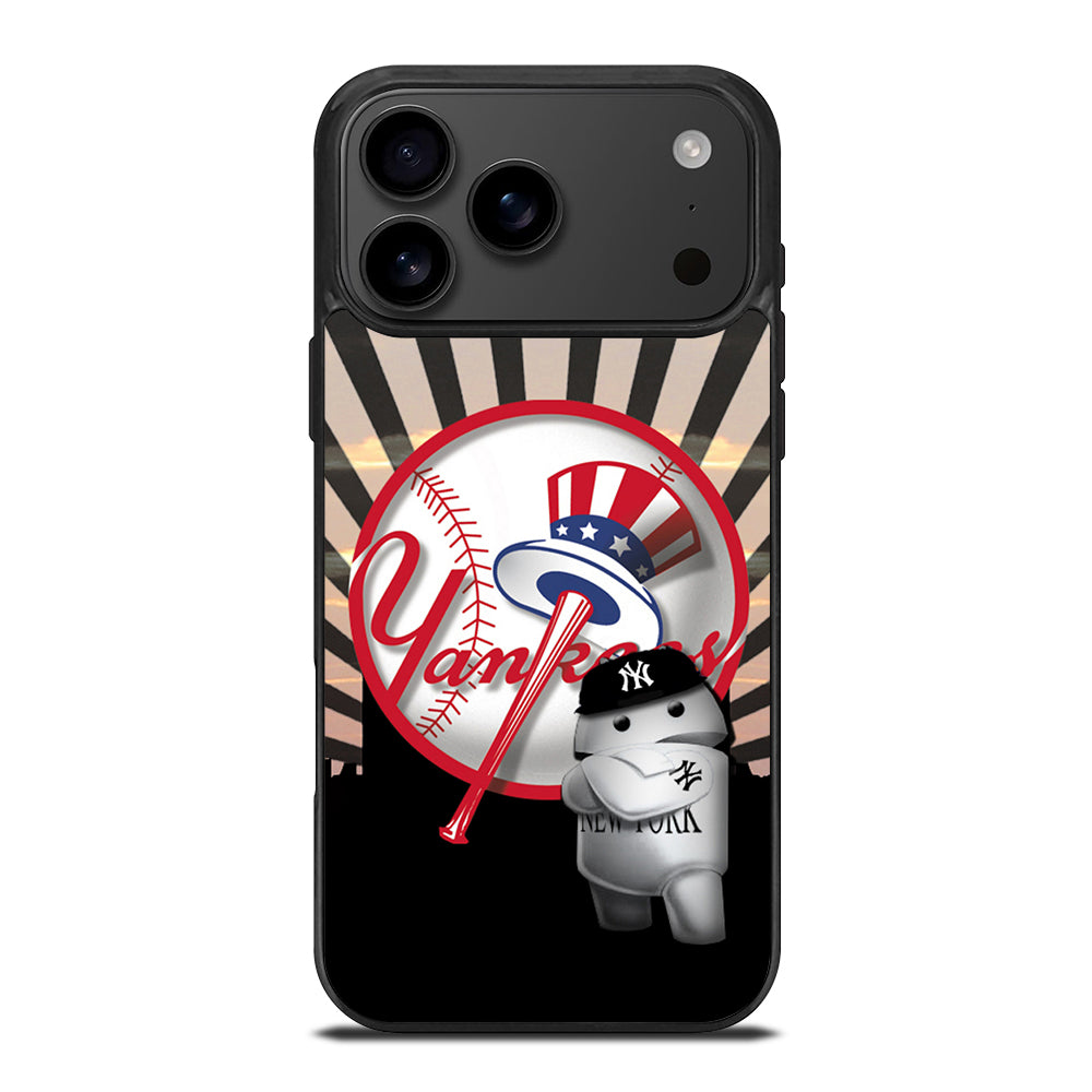 NEW YORK YANKEES MLB LOGO 3 iPhone 17 Pro Max Case Cover