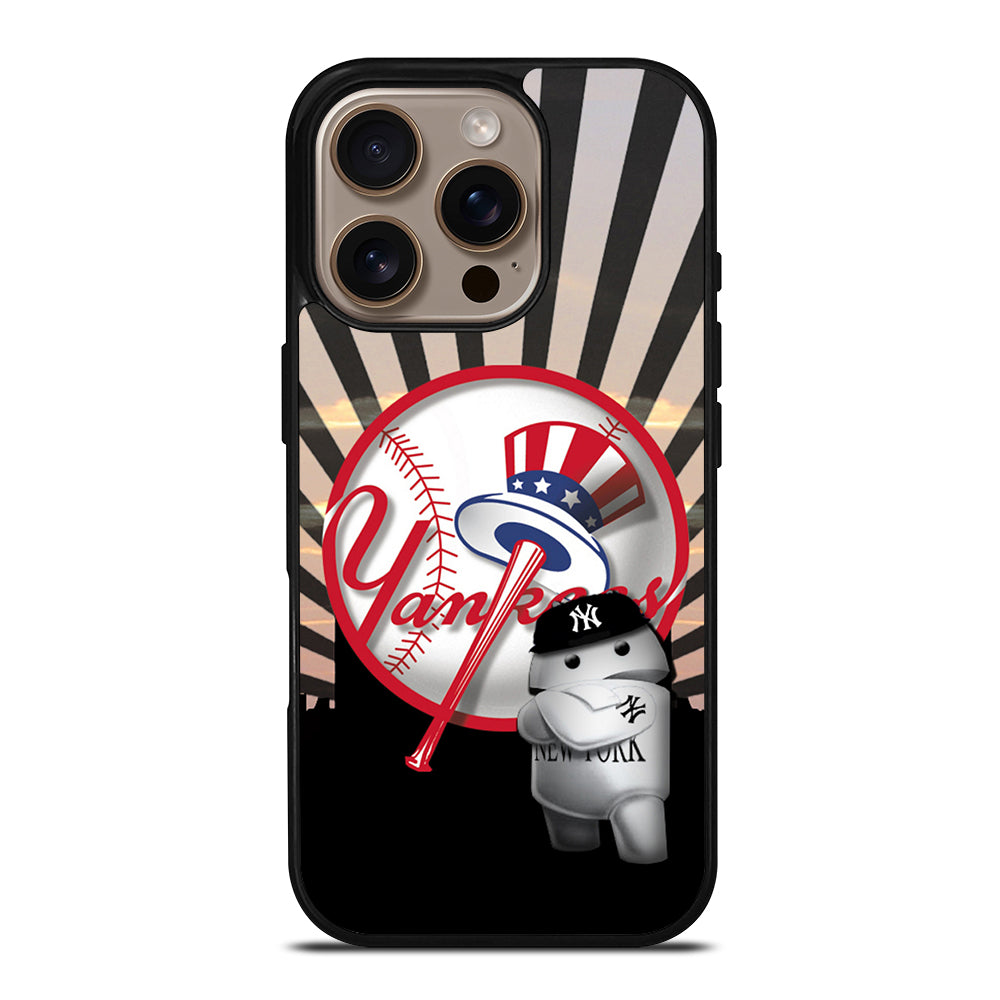 NEW YORK YANKEES MLB LOGO 3 iPhone 16 Pro Case Cover