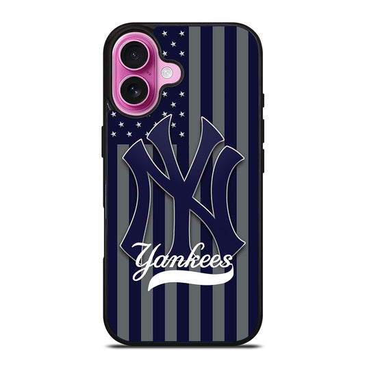 NEW YORK YANKEES MLB LOGO iPhone 16 Plus Case Cover