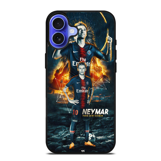 NEYMAR JR PSG iPhone 16 Case Cover