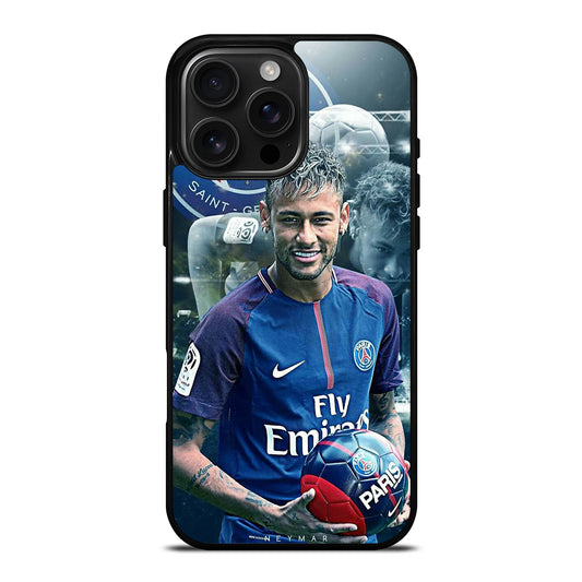 NEYMAR JR PSG FOOTBALL iPhone 16 Pro Max Case Cover