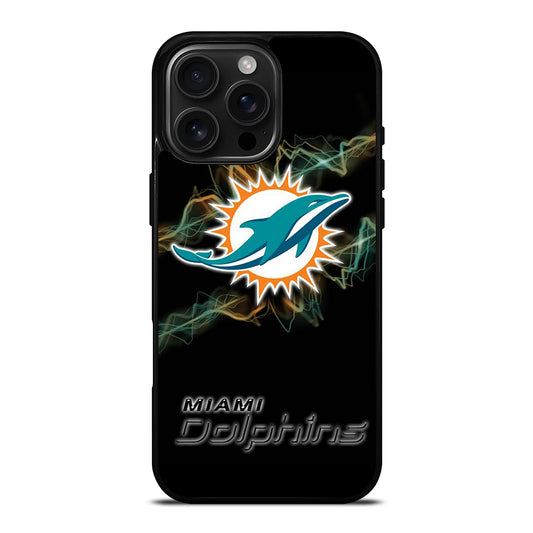 NFL MIAMI DOLPHINS LOGO iPhone 16 Pro Max Case Cover