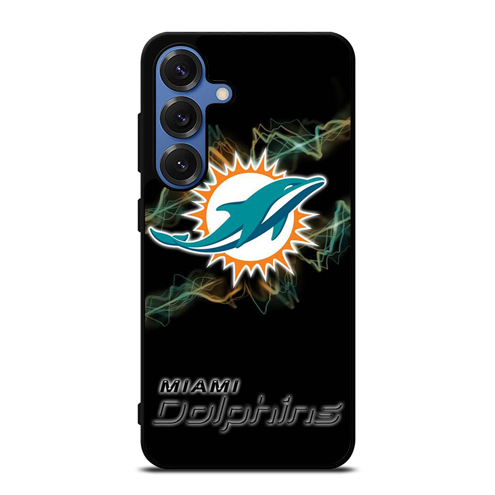 NFL MIAMI DOLPHINS LOGO 2 Samsung Galaxy S25 Case Cover