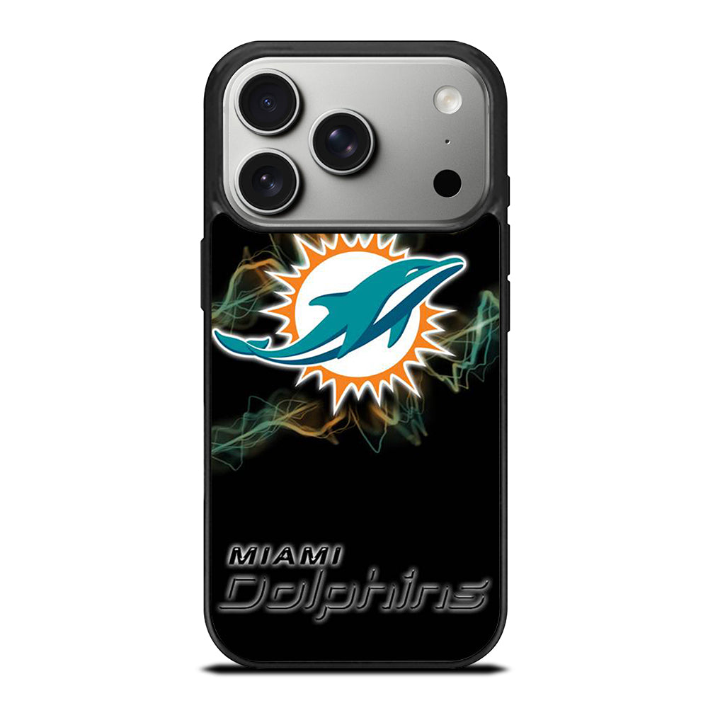 NFL MIAMI DOLPHINS LOGO 2 iPhone 17 Pro Case Cover