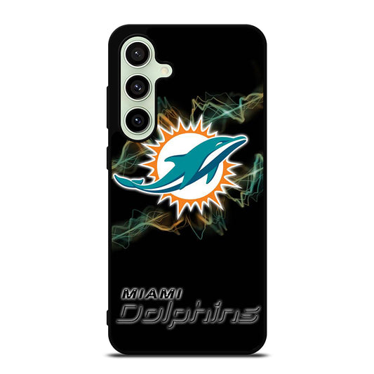 NFL MIAMI DOLPHINS LOGO 2 Samsung Galaxy S24 FE Case Cover