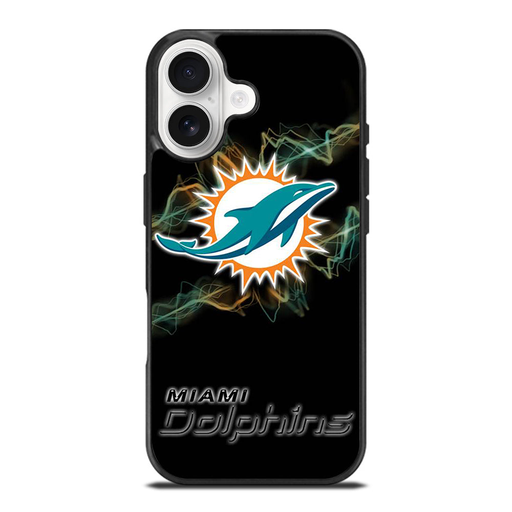 NFL MIAMI DOLPHINS LOGO 2 iPhone 17 Case Cover