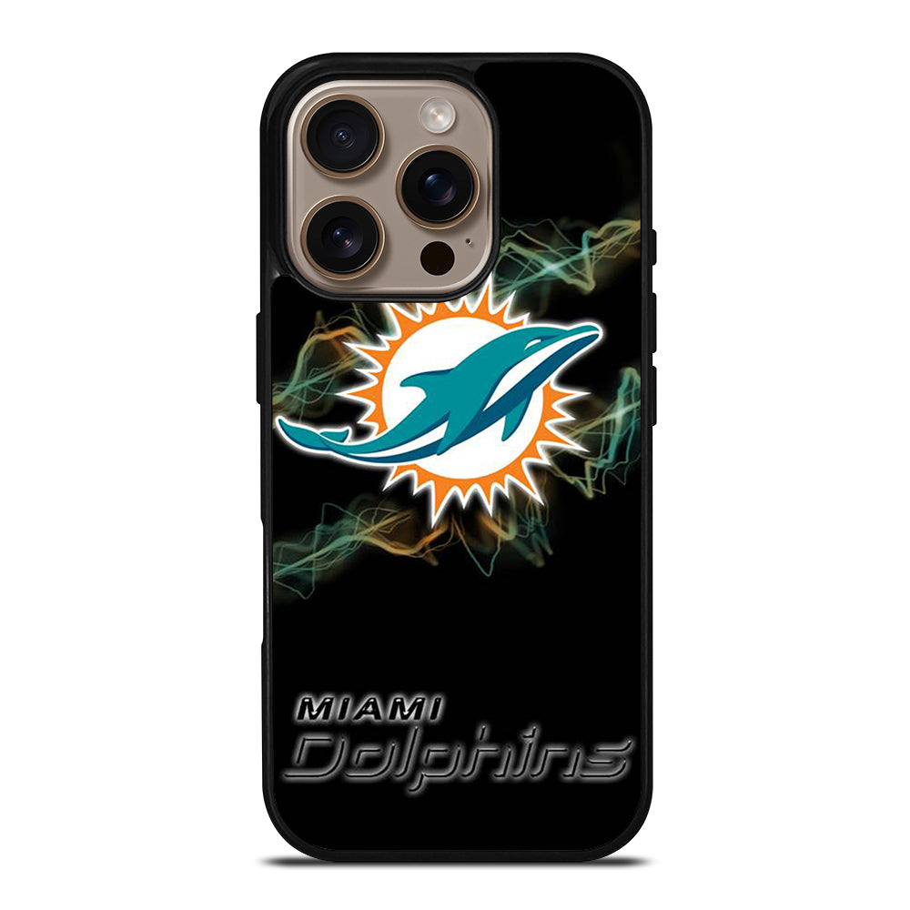 NFL MIAMI DOLPHINS LOGO 2 iPhone 16 Pro Case Cover