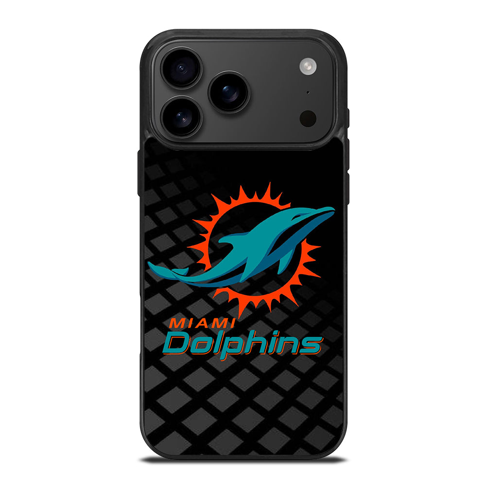 NFL MIAMI DOLPHINS LOGO 3 iPhone 17 Pro Max Case Cover