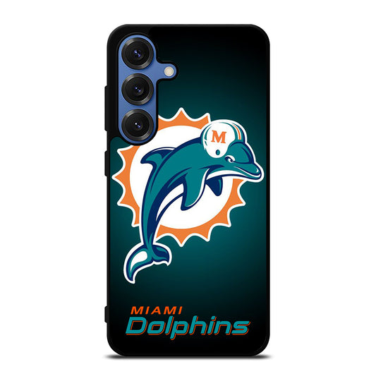 NFL MIAMI DOLPHINS LOGO 4 Samsung Galaxy S26 Case Cover