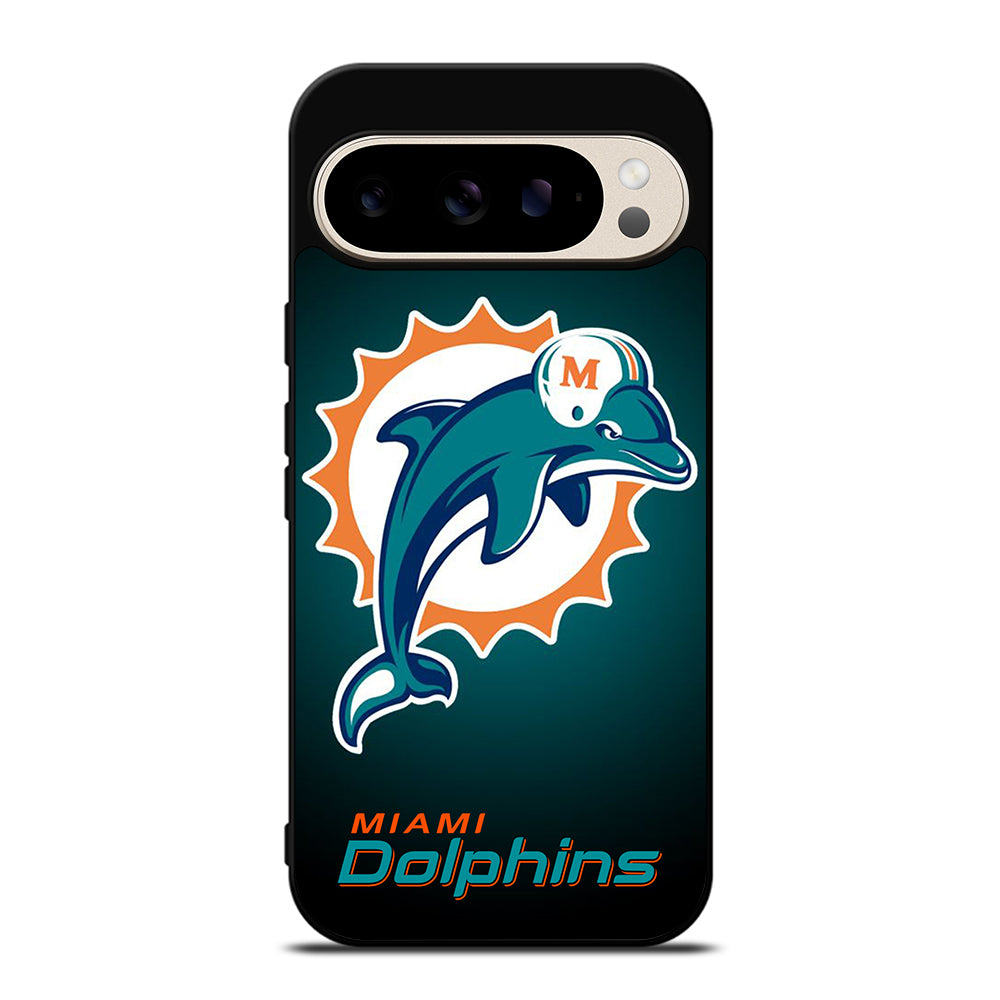 NFL MIAMI DOLPHINS LOGO 4 Google Pixel 9 Pro Case Cover