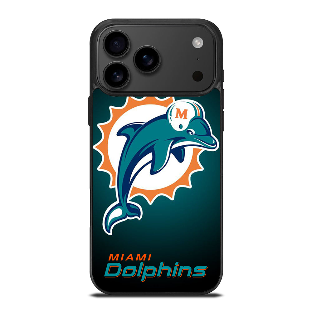 NFL MIAMI DOLPHINS LOGO 4 iPhone 17 Pro Max Case Cover