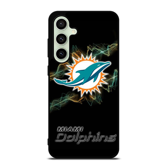 NFL MIAMI DOLPHINS LOGO Samsung Galaxy S24 FE Case Cover