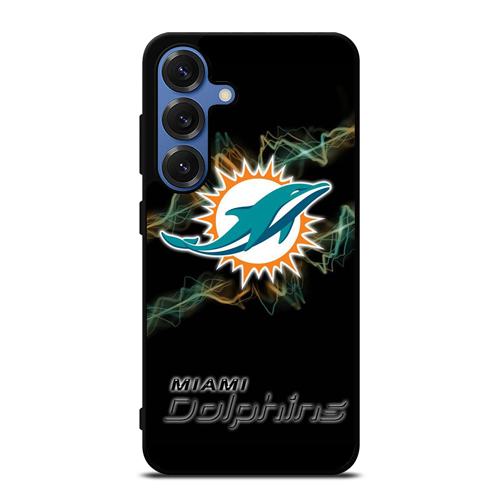 NFL MIAMI DOLPHINS LOGO Samsung Galaxy S25 Case Cover