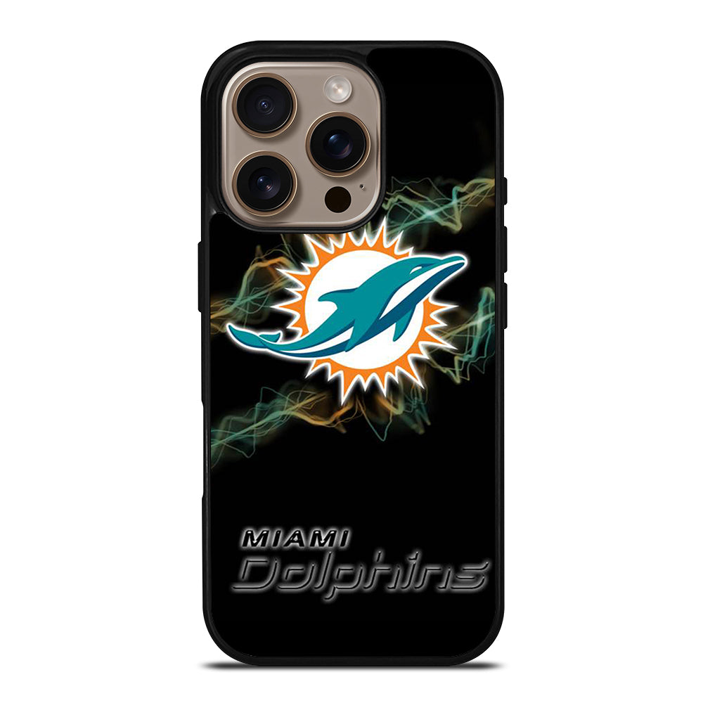 NFL MIAMI DOLPHINS LOGO iPhone 16 Pro Case Cover