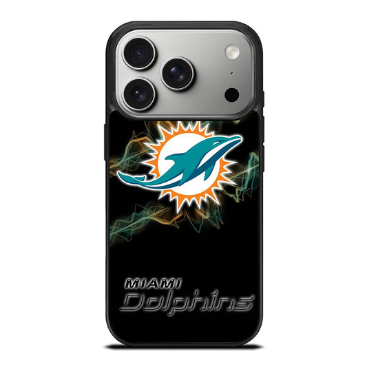 NFL MIAMI DOLPHINS LOGO iPhone 17 Pro Case Cover
