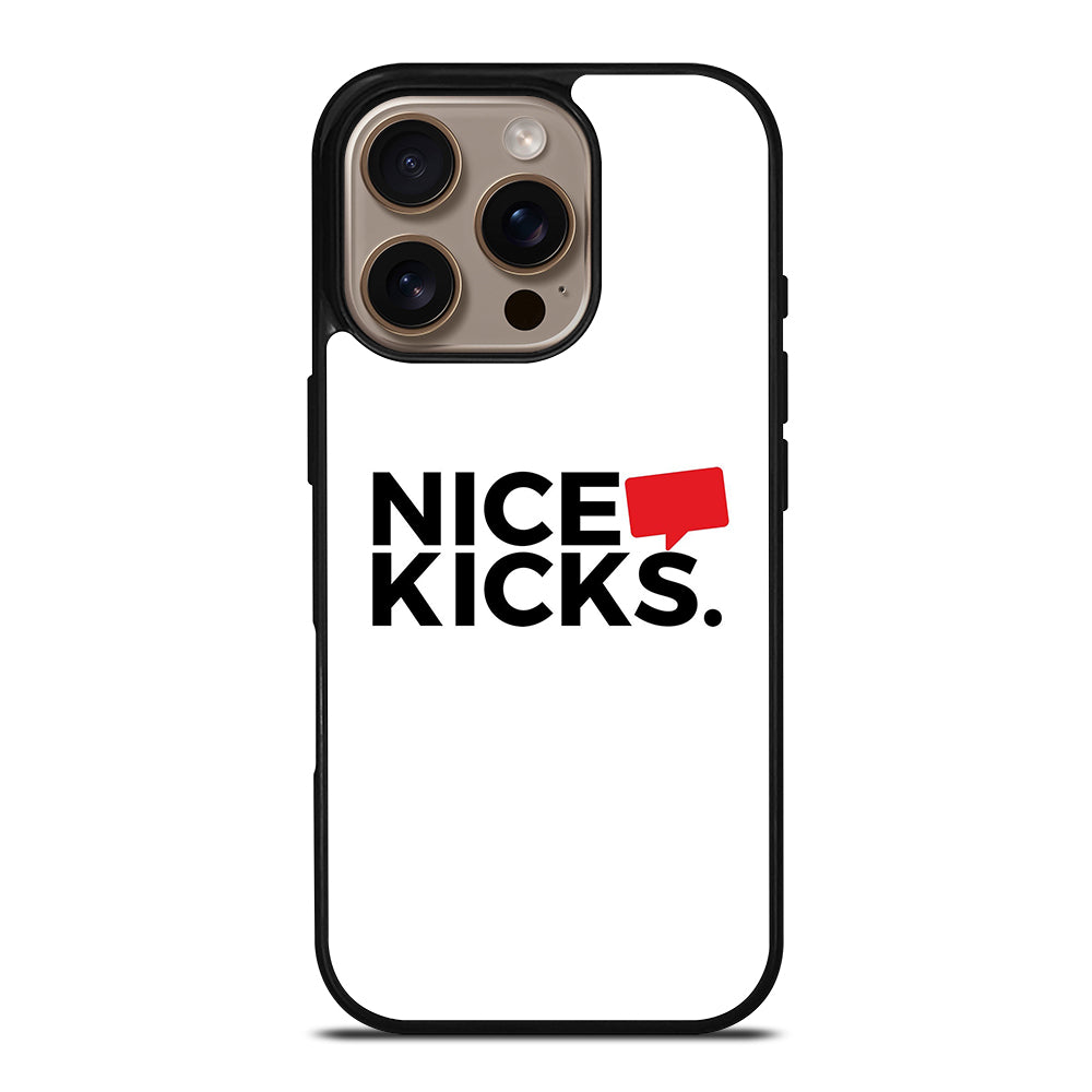 NICE KICKS LOGO iPhone 16 Pro Case Cover