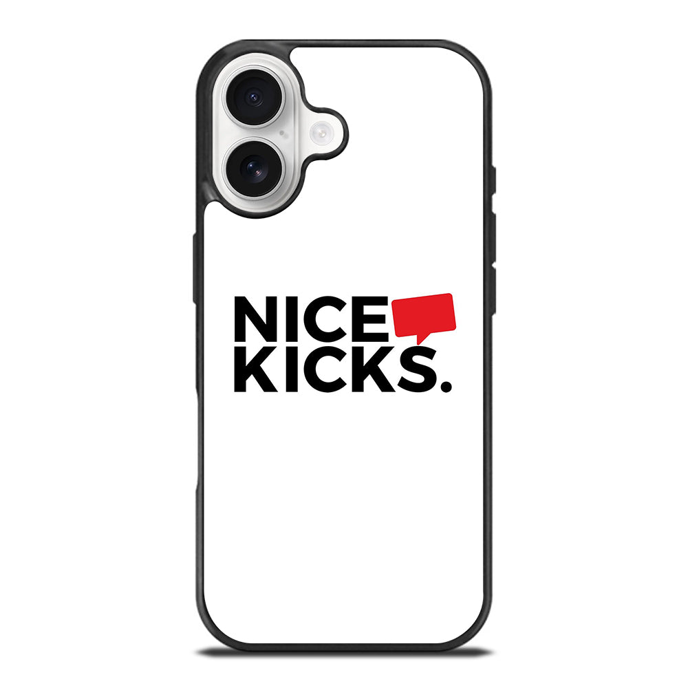 NICE KICKS LOGO iPhone 17 Case Cover