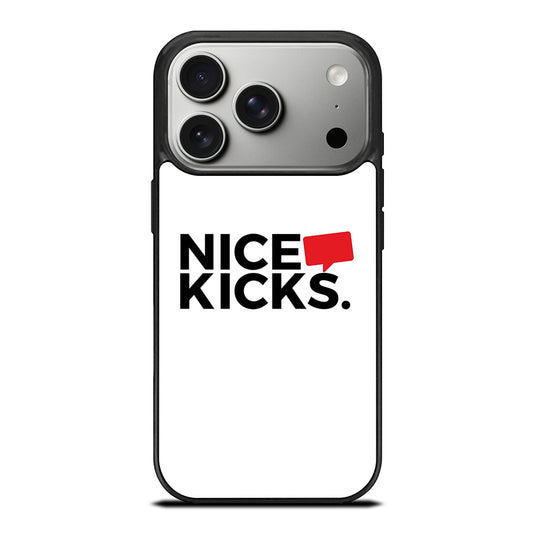 NICE KICKS LOGO iPhone 17 Pro Case Cover