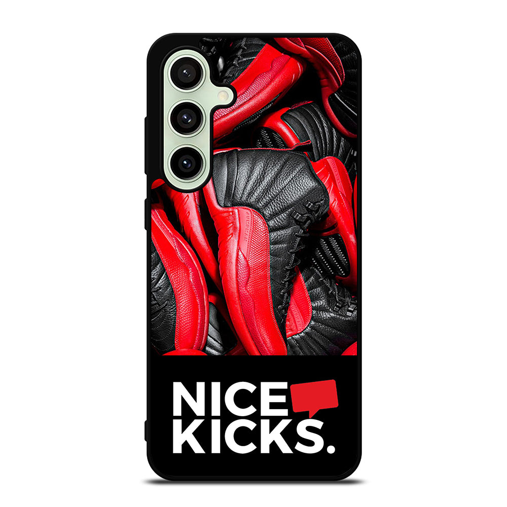 NICE KICKS SNEAKERS LOGO Samsung Galaxy S24 FE Case Cover