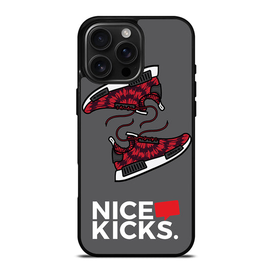 NICE KICKS SNEAKERS LOGO 2 iPhone 16 Pro Max Case Cover