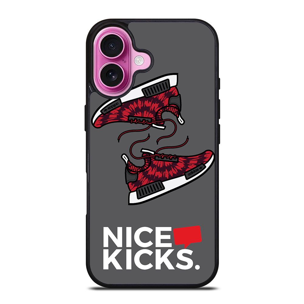 NICE KICKS SNEAKERS LOGO 2 iPhone 16 Plus Case Cover