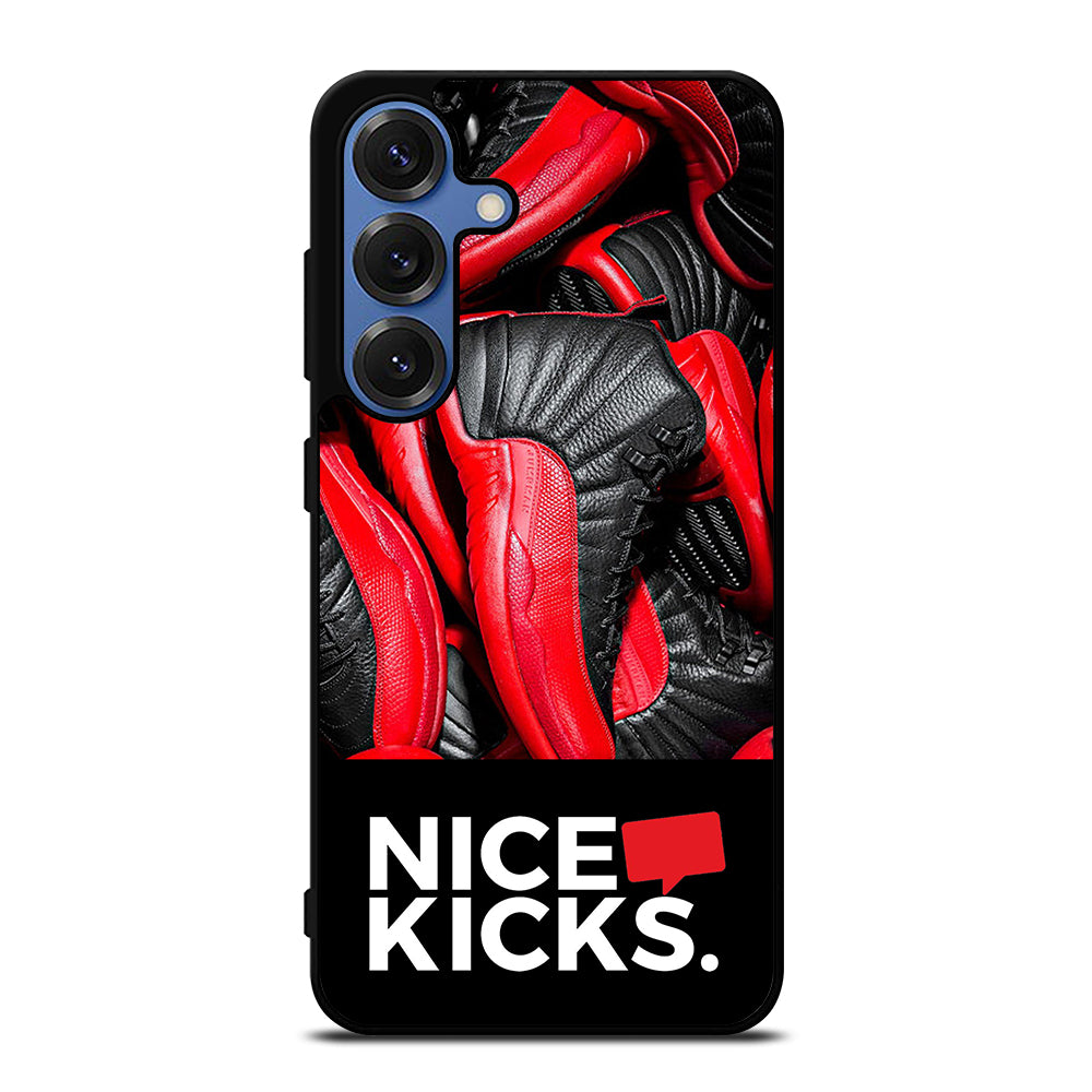 NICE KICKS SNEAKERS LOGO Samsung Galaxy S25 Case Cover