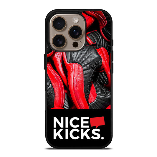 NICE KICKS SNEAKERS LOGO iPhone 16 Pro Case Cover