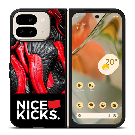 NICE KICKS SNEAKERS LOGO Google Pixel 9 Pro Fold Case Cover