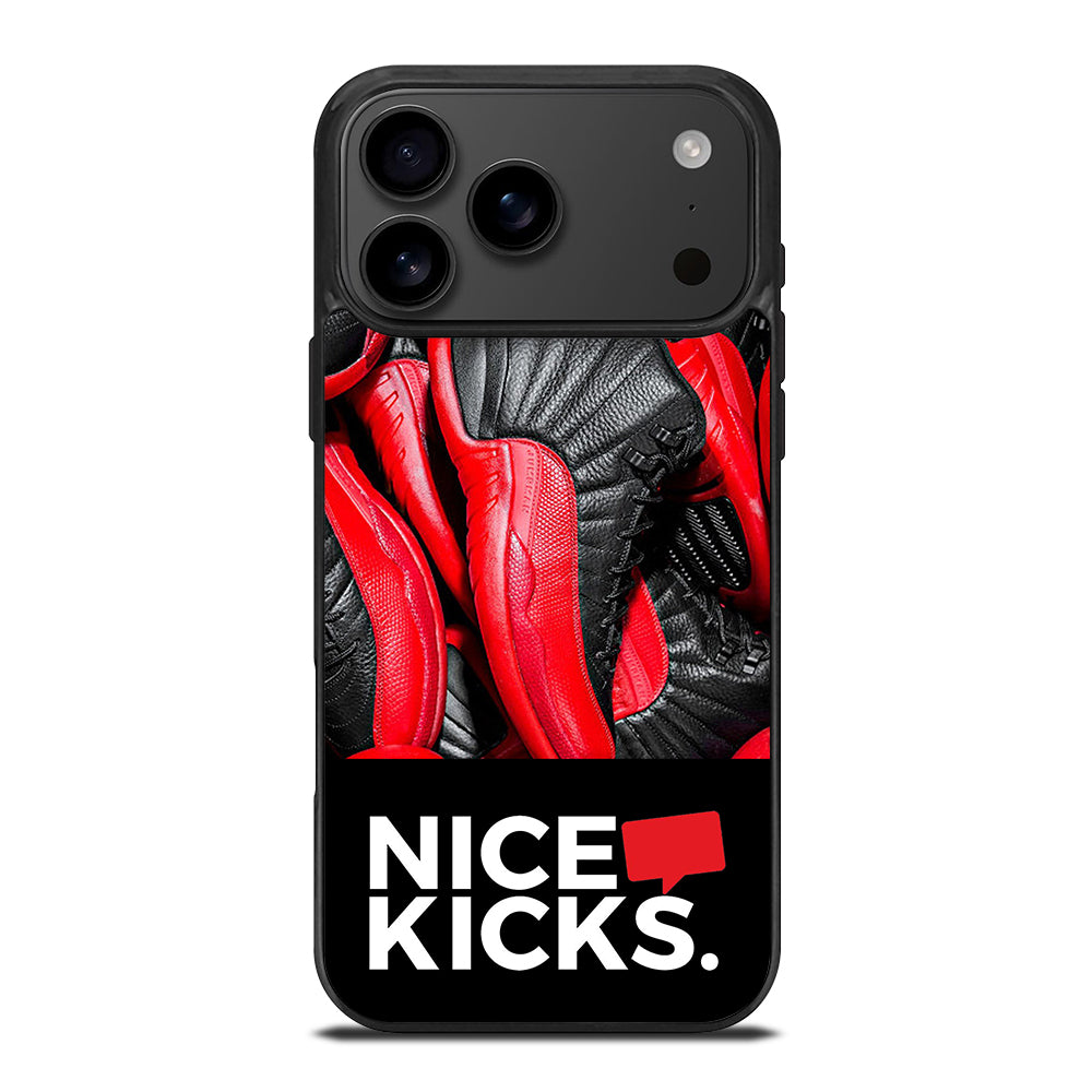 NICE KICKS SNEAKERS LOGO iPhone 17 Pro Max Case Cover