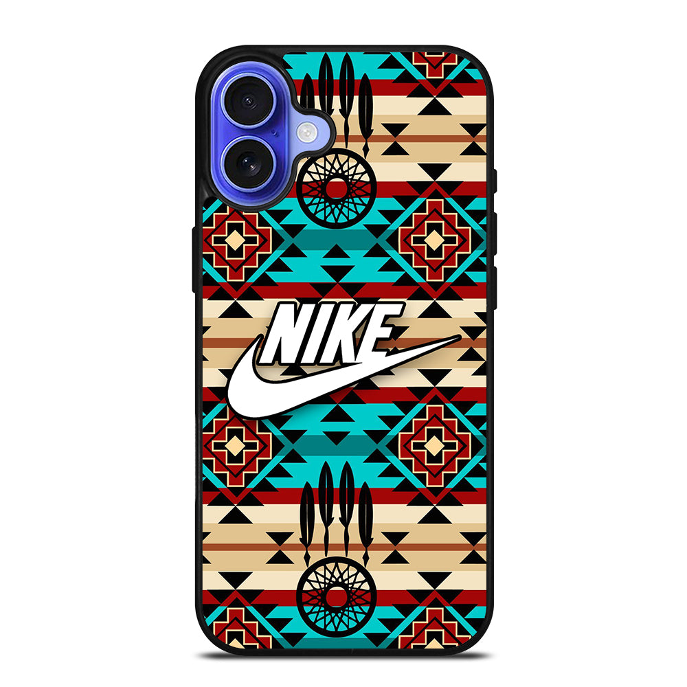 NIKE AZTEC PATTERN 1 iPhone 16 Case Cover