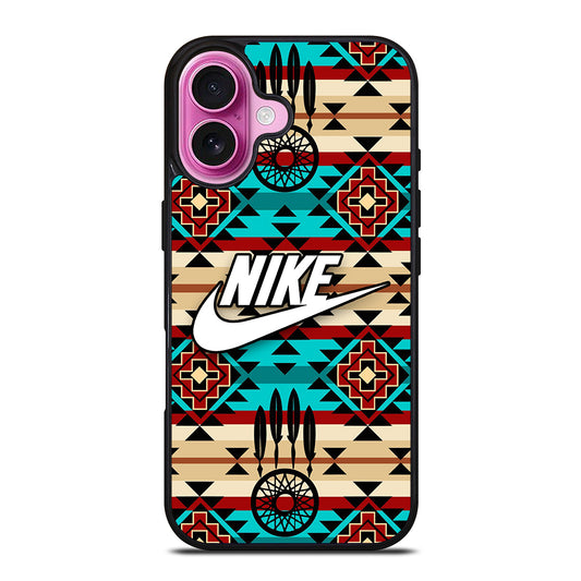 NIKE AZTEC PATTERN 1 iPhone 16 Plus Case Cover