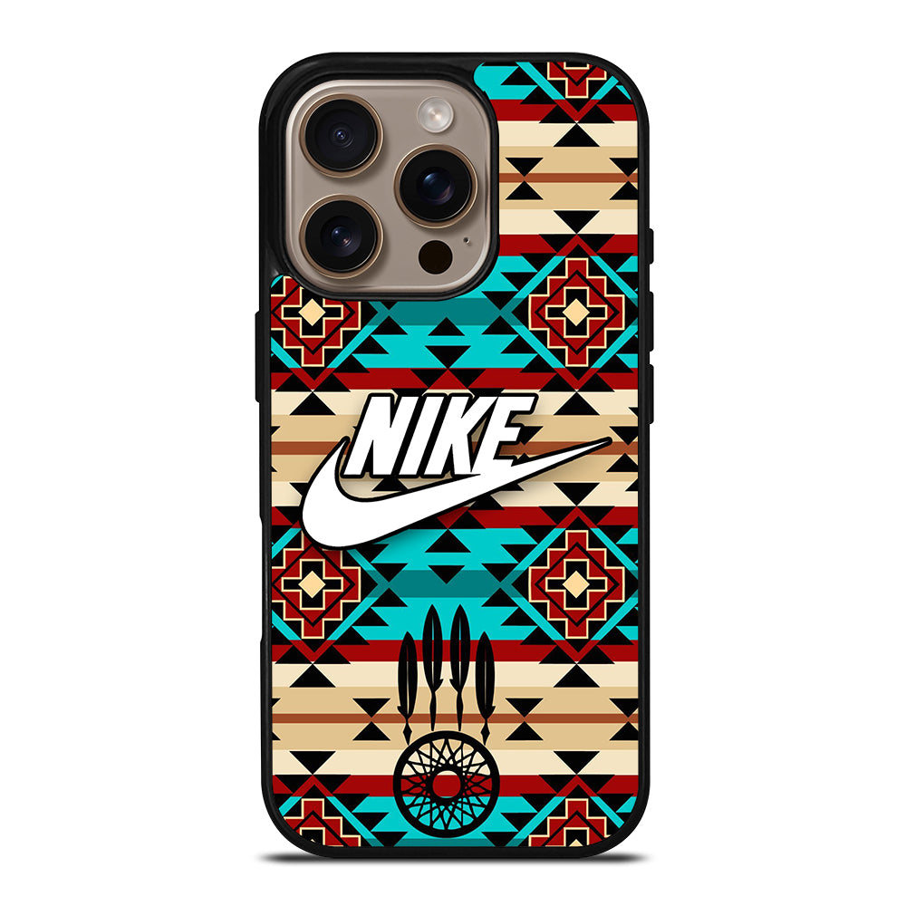 NIKE AZTEC PATTERN 1 iPhone 16 Pro Case Cover