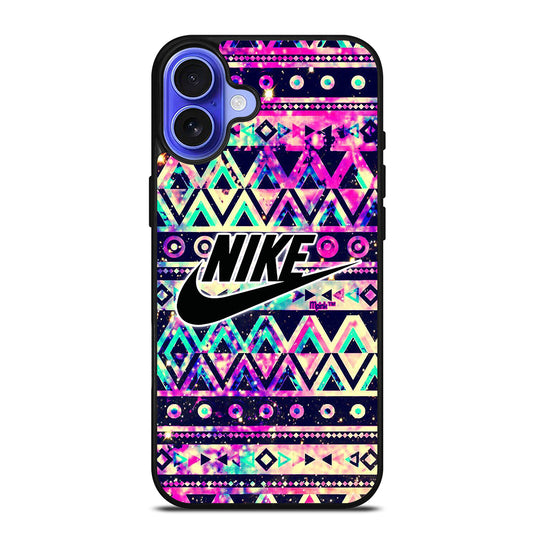 NIKE AZTEC PATTERN 2 iPhone 16 Case Cover