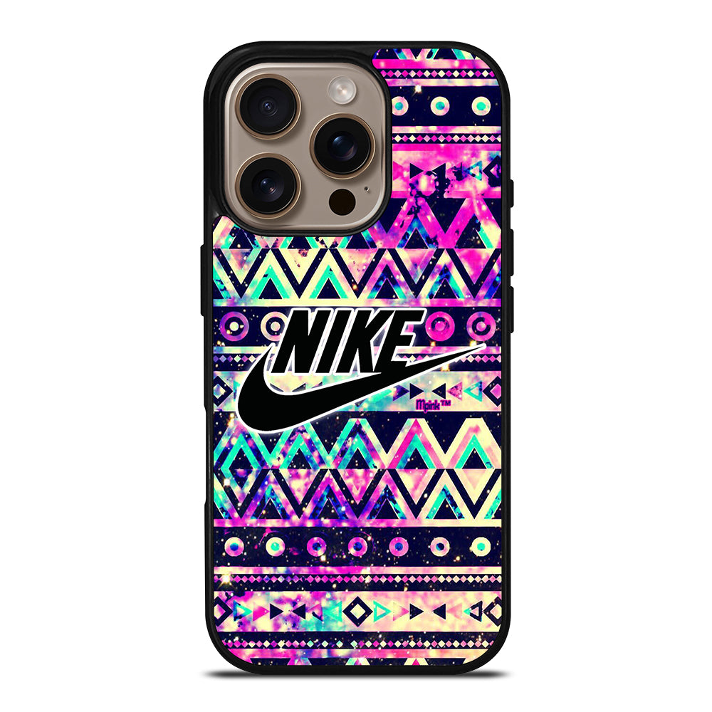 NIKE AZTEC PATTERN 2 iPhone 16 Pro Case Cover