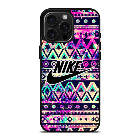 NIKE AZTEC PATTERN 2 iPhone 16 Pro Max Case Cover