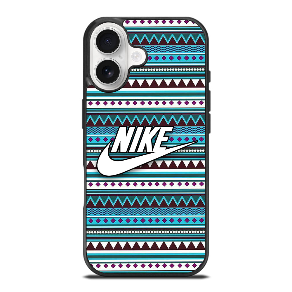 NIKE AZTEC PATTERN 3 iPhone 17 Case Cover