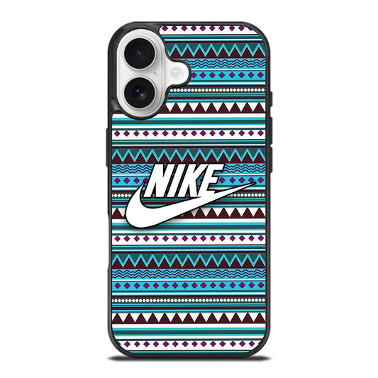 NIKE AZTEC PATTERN 3 iPhone 17 Case Cover